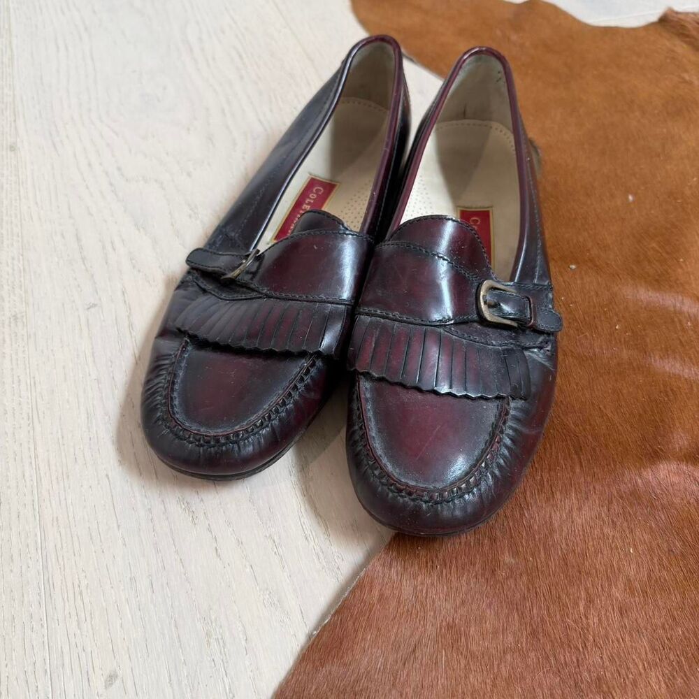 Cole-haan Men's Burgundy and Brown Loafers